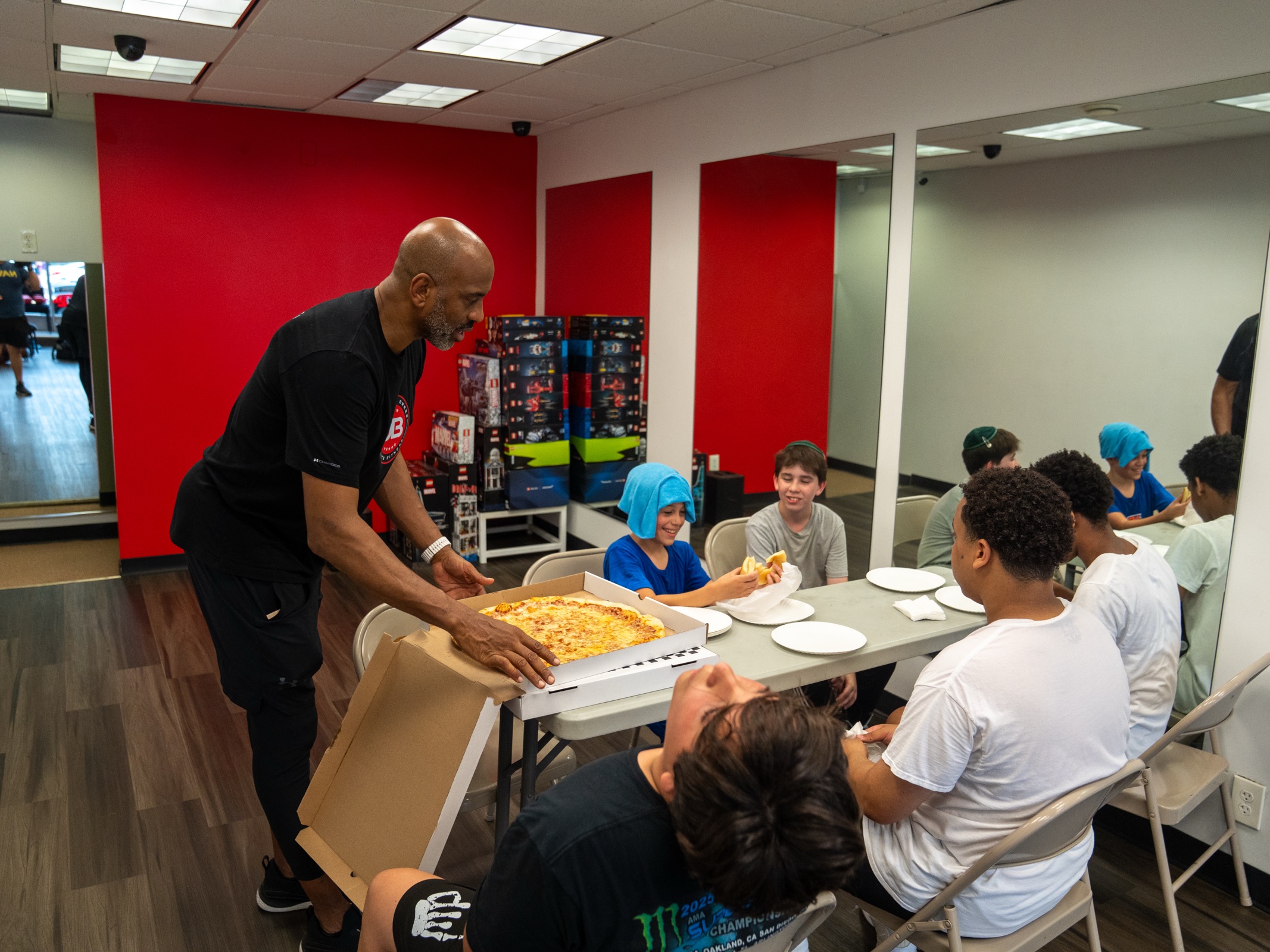 Friday lunch with the team